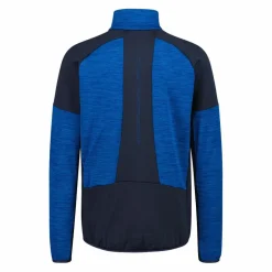 Fleece Grid Tech mit Reißverschluss für Herren meliert