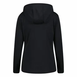 Fleece Grid Tech mit Reißverschluss und Kapuze für Damen