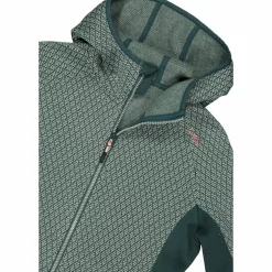 Fleece Knit Tech für Damen mit Kapuze