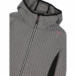 Fleece Knit Tech für Damen mit Kapuze