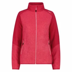 Fleece Knit Tech Melange für Damen mit Wabenmuster