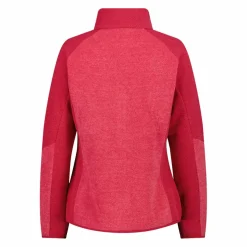 Fleece Knit Tech Melange für Damen mit Wabenmuster