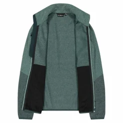 Fleece Knit Tech Melange für Damen mit Wabenmuster
