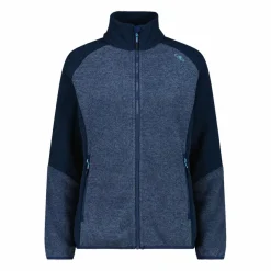 Fleece Knit Tech Melange für Damen mit Wabenmuster