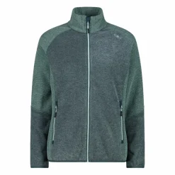 Fleece Knit Tech Melange für Damen mit Wabenmuster