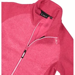 Fleece Knit Tech meliert für Mädchen mit Wabenmuster