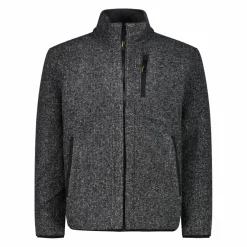 Fleecegefütterte Herrenjacke aus recyceltem Polyester-Melange