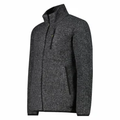 Fleecegefütterte Herrenjacke aus recyceltem Polyester-Melange