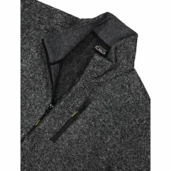 Fleecegefütterte Herrenjacke aus recyceltem Polyester-Melange