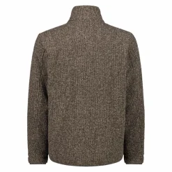 Fleecegefütterte Herrenjacke aus recyceltem Polyester-Melange