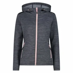 Fleecejacke aus Stretch-Performance mit Kapuze