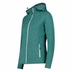 Fleecejacke aus Stretch-Performance mit Kapuze