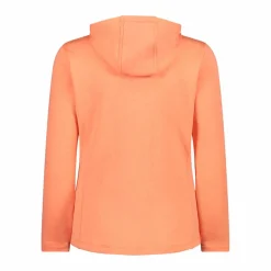 Fleecejacke aus Stretch-Performance mit Kapuze