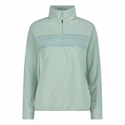 Fleecejacke mit halblangem Reißverschluss aus Arctic Fleece für Damen