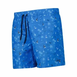 Gemusterte Badehose für Herren