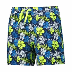 Gemusterte Badehose mit Naturmotiv für Herren