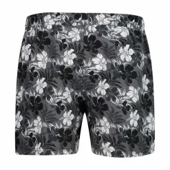 Gemusterte Badehose mit Naturmotiv für Herren