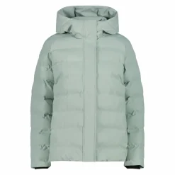 Gepolsterte Daunenjacke für Damen mit Kapuze