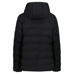 Gepolsterte Daunenjacke für Damen mit Kapuze