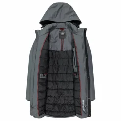 Gepolsterter Parka für Herren mit Kapuze