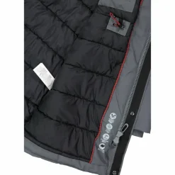 Gepolsterter Parka für Herren mit Kapuze