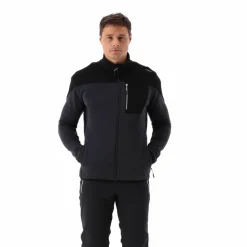 Grid-Tech-Fleecejacke für Herren mit Color Blocking