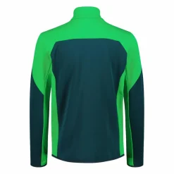 Grid-Tech-Fleecejacke für Herren mit Color Blocking