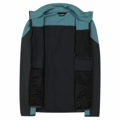 Grid-Tech-Fleecejacke für Herren mit Color Blocking