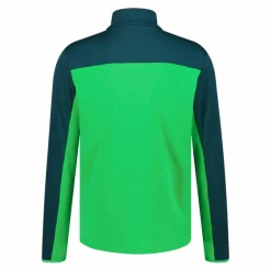 Half Zip Grid-Tech-Fleece für Herren mit Color Blocking
