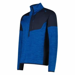 Half-Zip-Fleece Grid Tech meliert für Herren