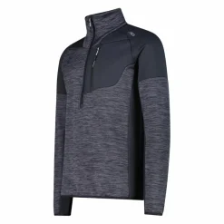 Half-Zip-Fleece Grid Tech meliert für Herren