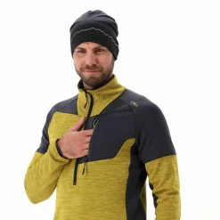 Half-Zip-Fleece Grid Tech meliert für Herren