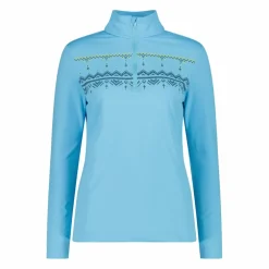 Half-Zip-Fleeceshirt aus Softech für Damen