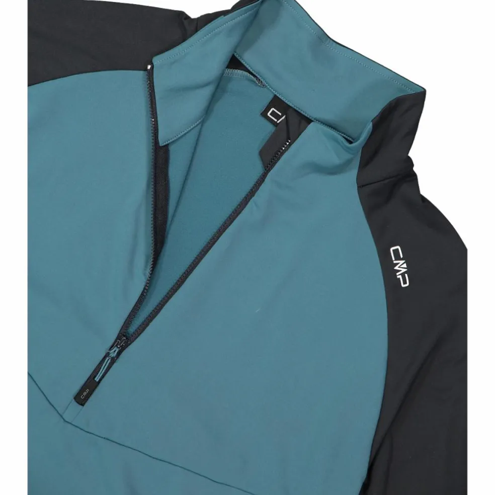 Half-Zip-Fleeceshirt aus Softech für Herren