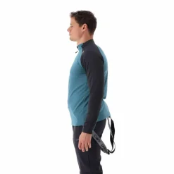 Half-Zip-Fleeceshirt aus Softech für Herren