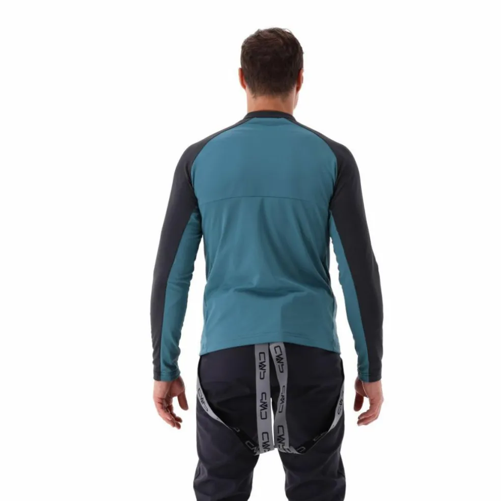 Half-Zip-Fleeceshirt aus Softech für Herren