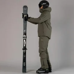 Herrejacke mit lockerer Passform aus Mechanical Stretch für Ski und Snowboard