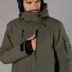 Herrejacke mit lockerer Passform aus Mechanical Stretch für Ski und Snowboard