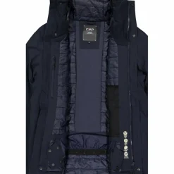 Herrejacke mit lockerer Passform aus Mechanical Stretch für Ski und Snowboard