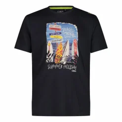 Herren Baumwoll-T-Shirt mit tropical Print