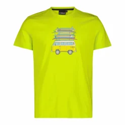 Herren Baumwoll-T-Shirt mit tropical Print