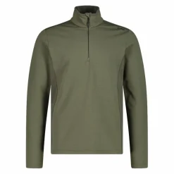 Herren Fleecepullover aus Grid Tech mit Stehkragen