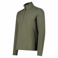 Herren Fleecepullover aus Grid Tech mit Stehkragen