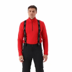 Herren Fleecepullover aus Grid Tech mit Stehkragen