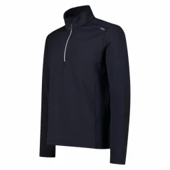 Herren Fleecepullover aus Grid Tech mit Stehkragen