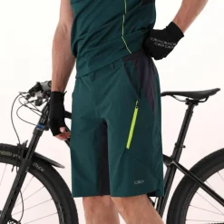 Herren Freebike-Hose mit abnehmbarem Mesh-Innenfutter und Sitzpolster