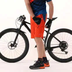 Herren Freebike-Hose mit abnehmbarem Mesh-Innenfutter und Sitzpolster