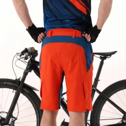 Herren Freebike-Hose mit abnehmbarem Mesh-Innenfutter und Sitzpolster