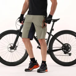 Herren Freebike-Hose mit abnehmbarem Mesh-Innenfutter und Sitzpolster