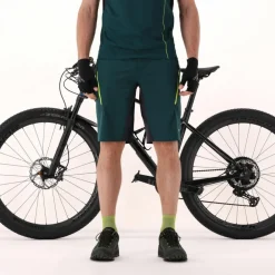 Herren Freebike-Hose mit abnehmbarem Mesh-Innenfutter und Sitzpolster